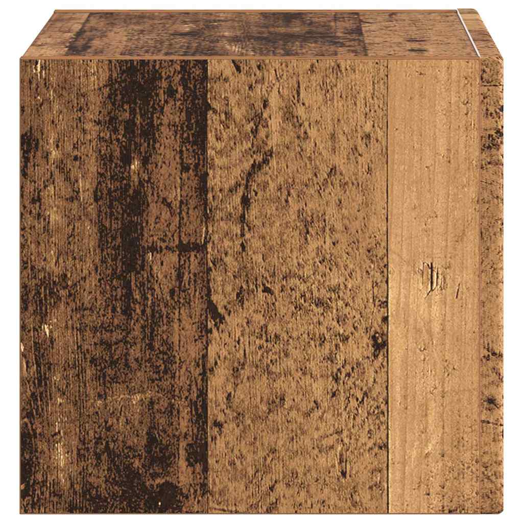 TV Wall Cabinet 39 x 31 x 29.5 cm Old Wood Engineered Wood