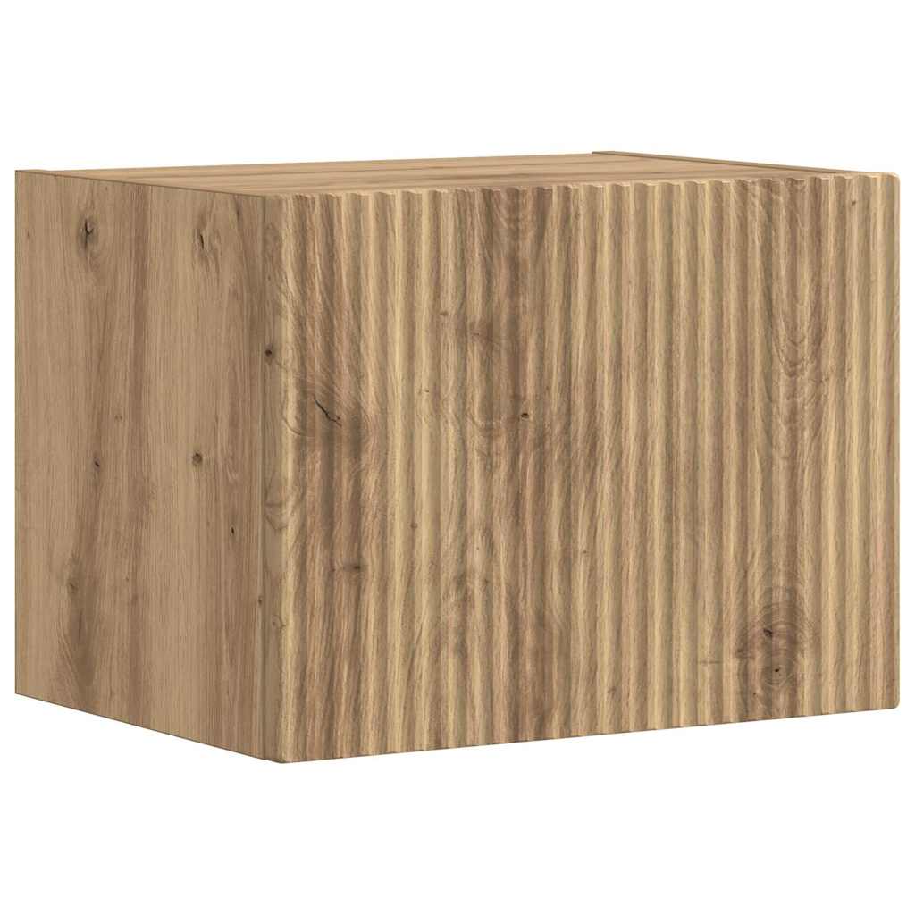 TV Wall Cabinet 39 x 31 x 29.5 cm Artisian Oak Engineered Wood