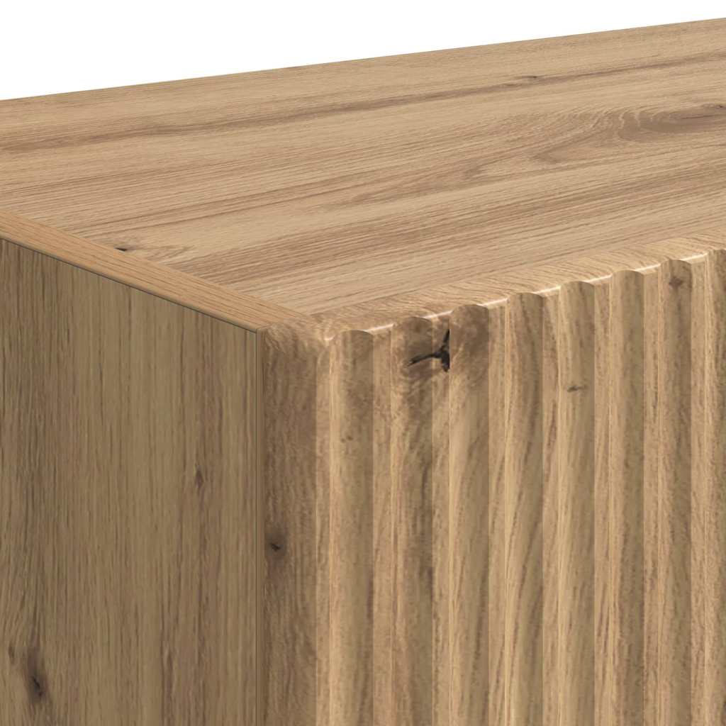 TV Wall Cabinet 2 pcs Artisian Oak 39 x 31 x 29.5 cm