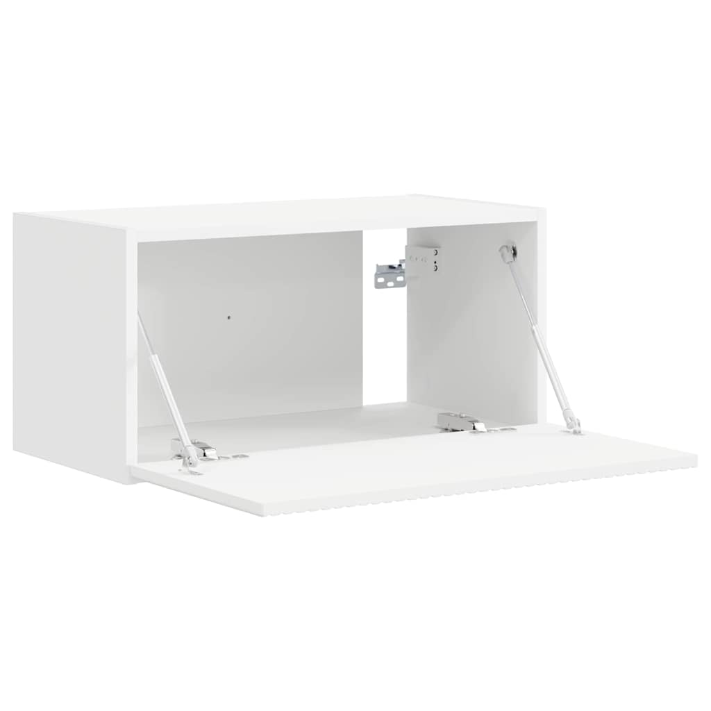 TV Wall Cabinet White 60 x 31 x 29.5 cm Engineered Wood