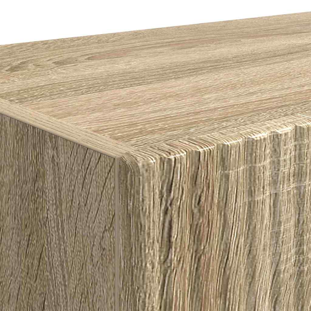 TV Wall Cabinet Sonoma 60 x 31 x 29.5 cm Engineered Wood