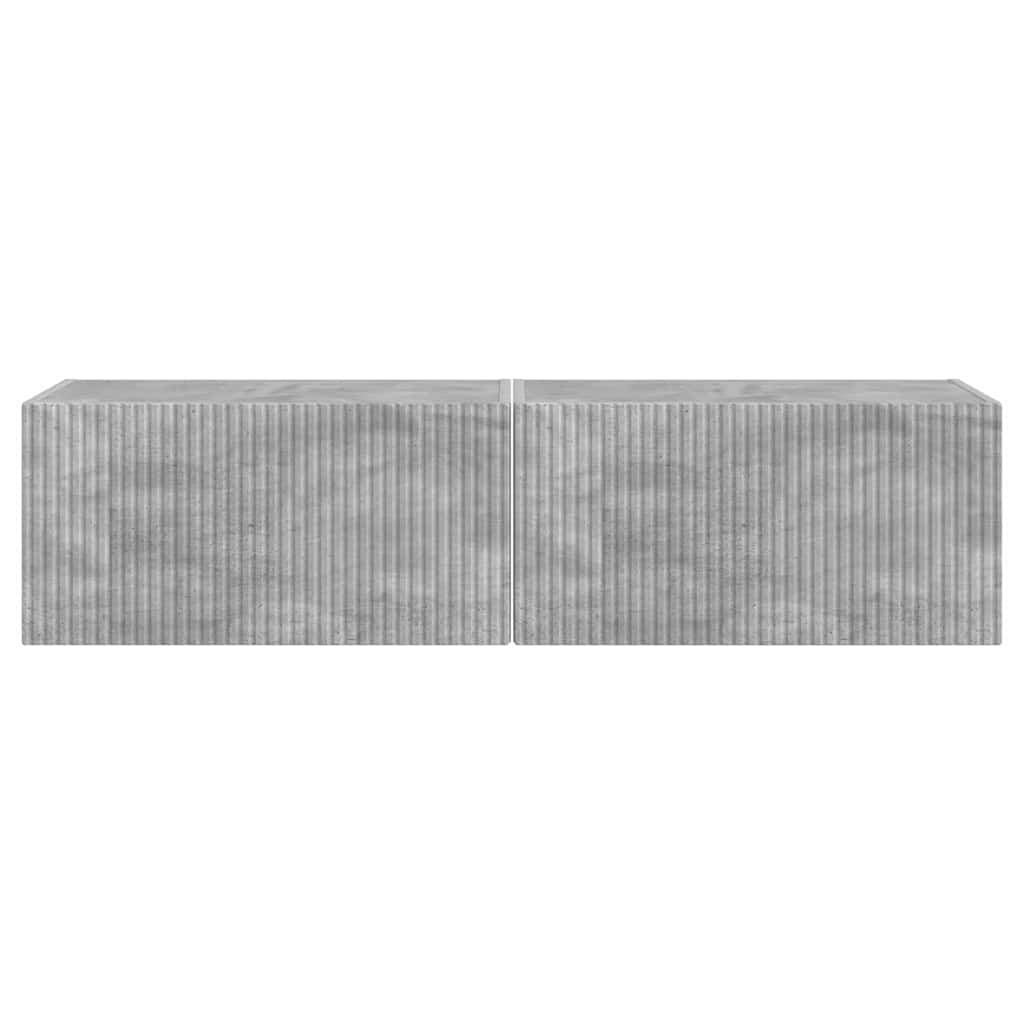 TV Wall Cabinet Wall-mounted 2 pcs Concerte 60 x 31 x 29.5 cm