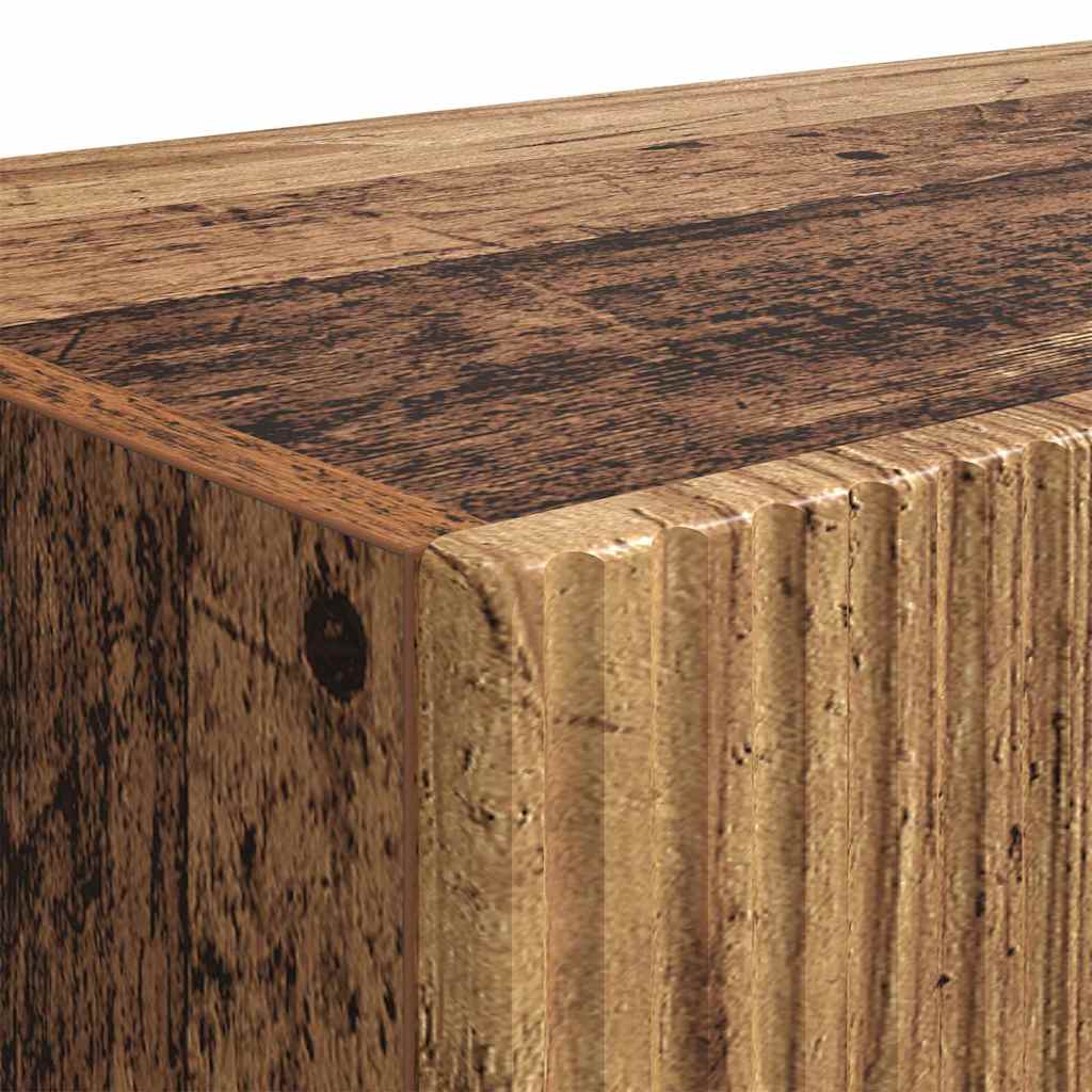 TV Wall Cabinet Old Wood 60 x 31 x 29.5 cm Engineered Wood