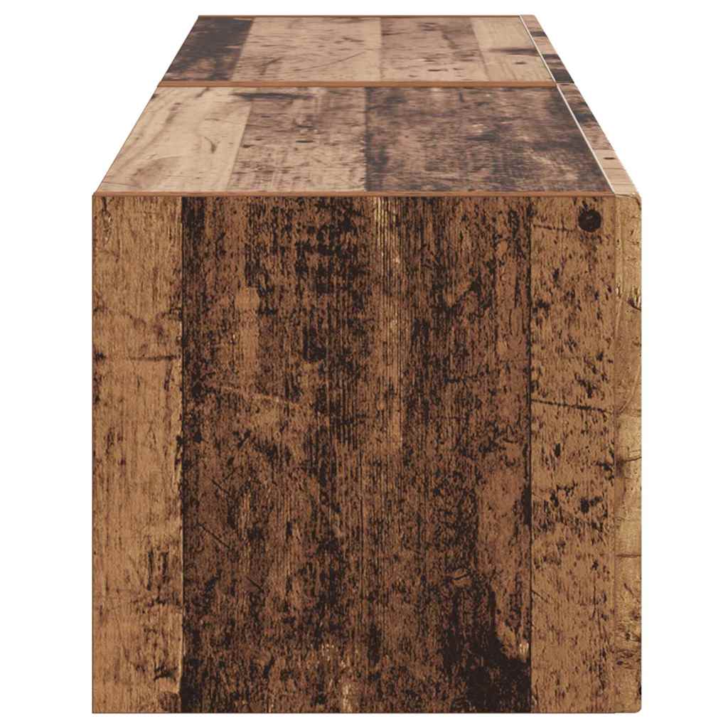 TV Wall Cabinet Wall-mounted 2 pcs Old Wood 60 x 31 x 29.5 cm