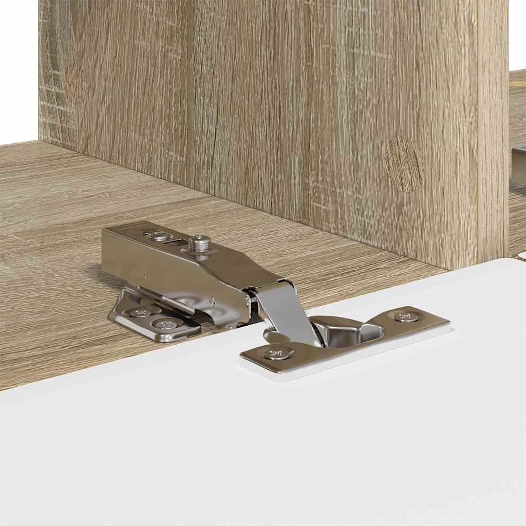 TV Wall Cabinet Sonoma 78.5 x 31 x 29.5 cm Engineered Wood