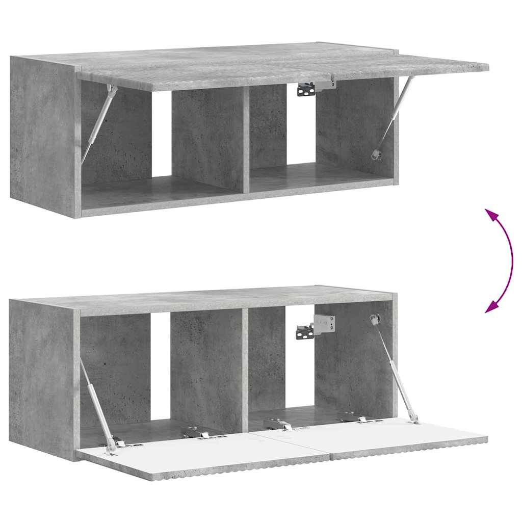 TV Wall Cabinet Concerte 78.5 x 31 x 29.5 cm Engineered Wood