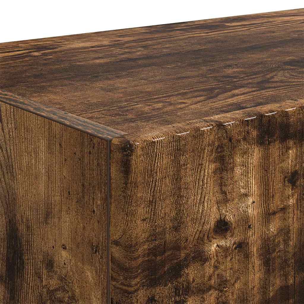 TV Wall Cabinet 2 pcs Smoked Oak 78.5 x 31 x 29.5 cm