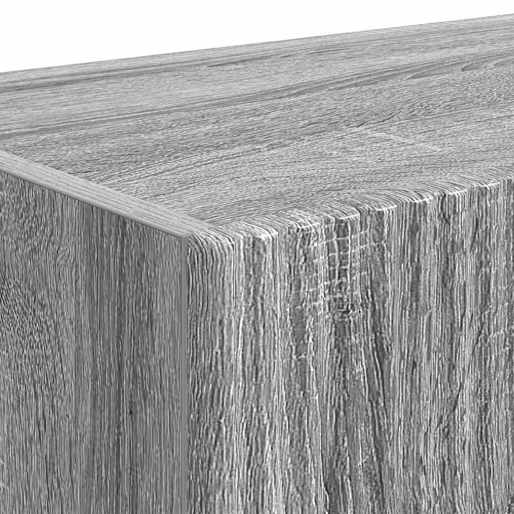 TV Wall Cabinet Grey Sonoma 78.5 x 31 x 29.5 cm Engineered Wood