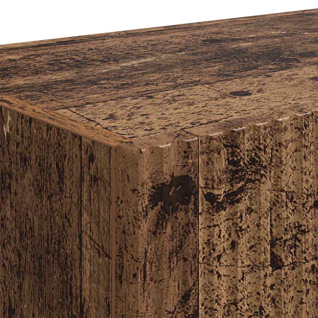 TV Wall Cabinet Old Wood 78.5 x 31 x 29.5 cm Engineered Wood