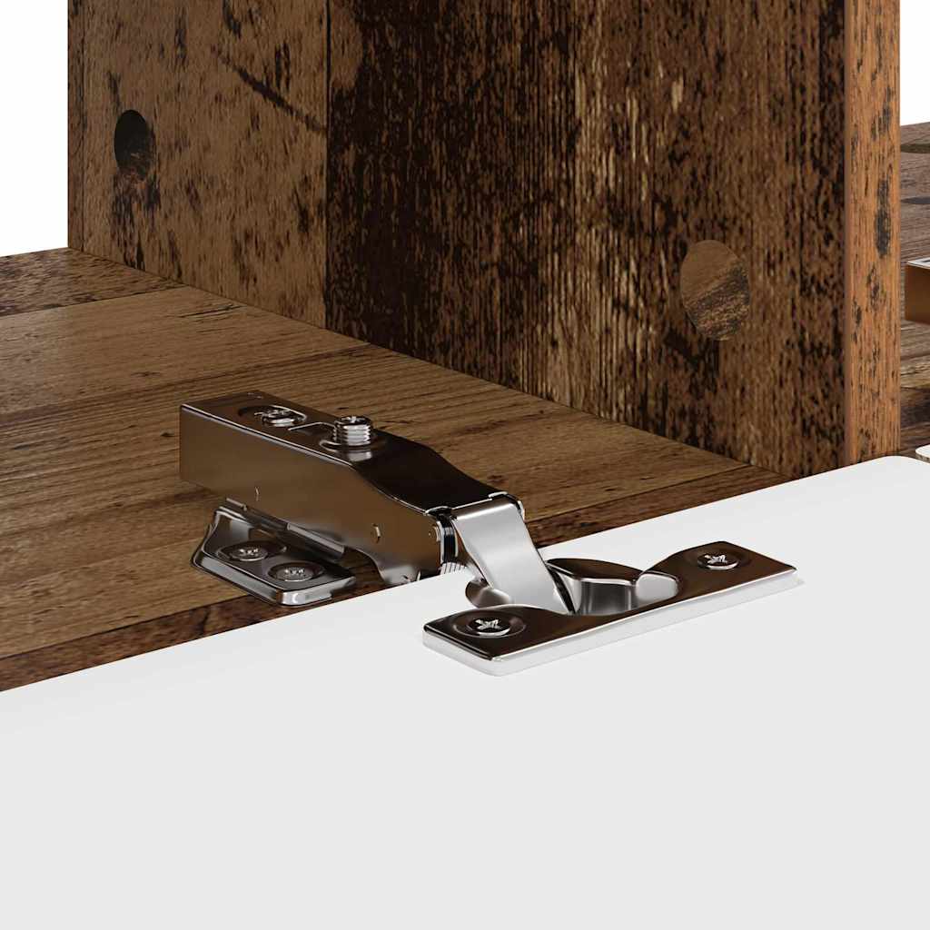 TV Wall Cabinet Old Wood 78.5 x 31 x 29.5 cm Engineered Wood