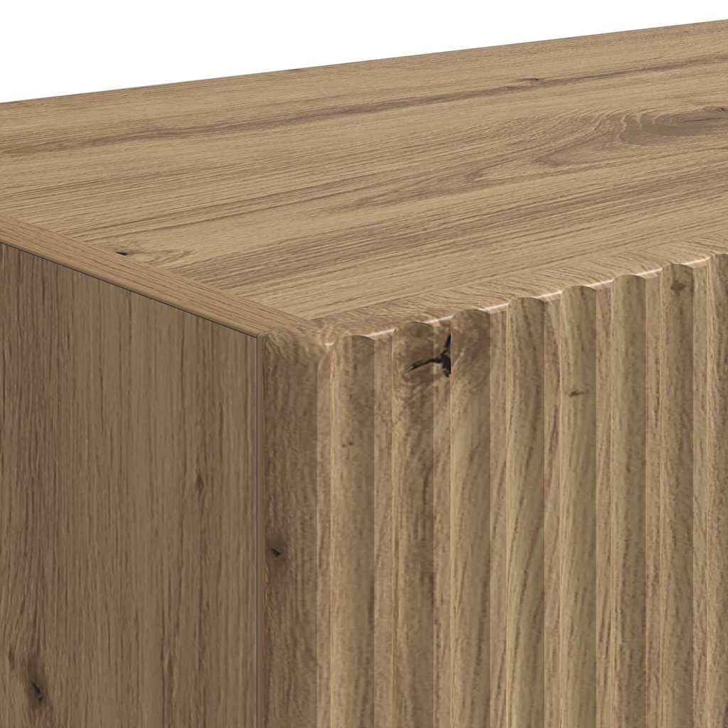 TV Wall Cabinet 2 pcs Artisian Oak 78.5 x 31 x 29.5 cm