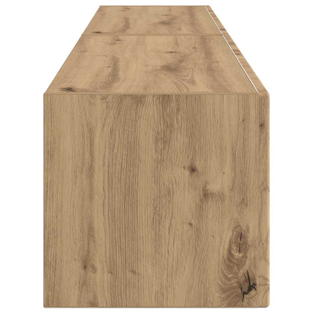 TV Wall Cabinet 2 pcs Artisian Oak 78.5 x 31 x 29.5 cm