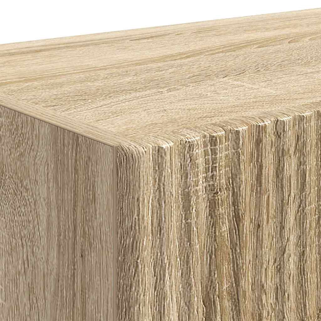 TV Wall Cabinet Sonoma 98 x 31 x 29.5 cm Engineered Wood