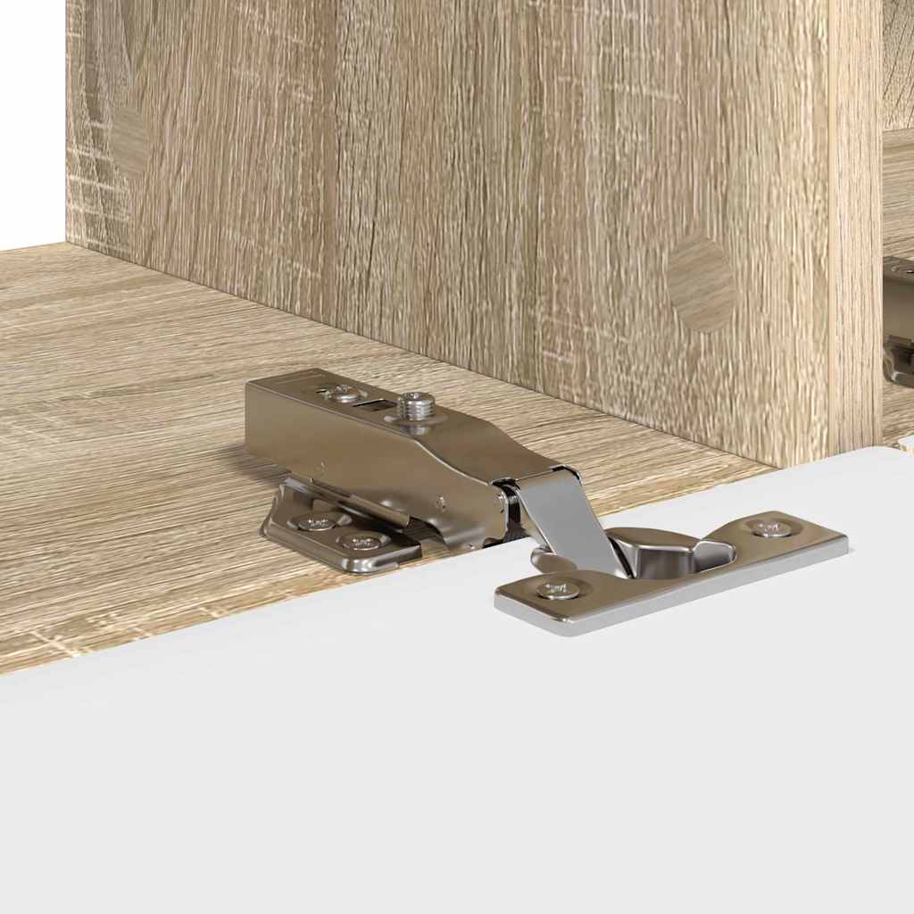 TV Wall Cabinet Sonoma 98 x 31 x 29.5 cm Engineered Wood