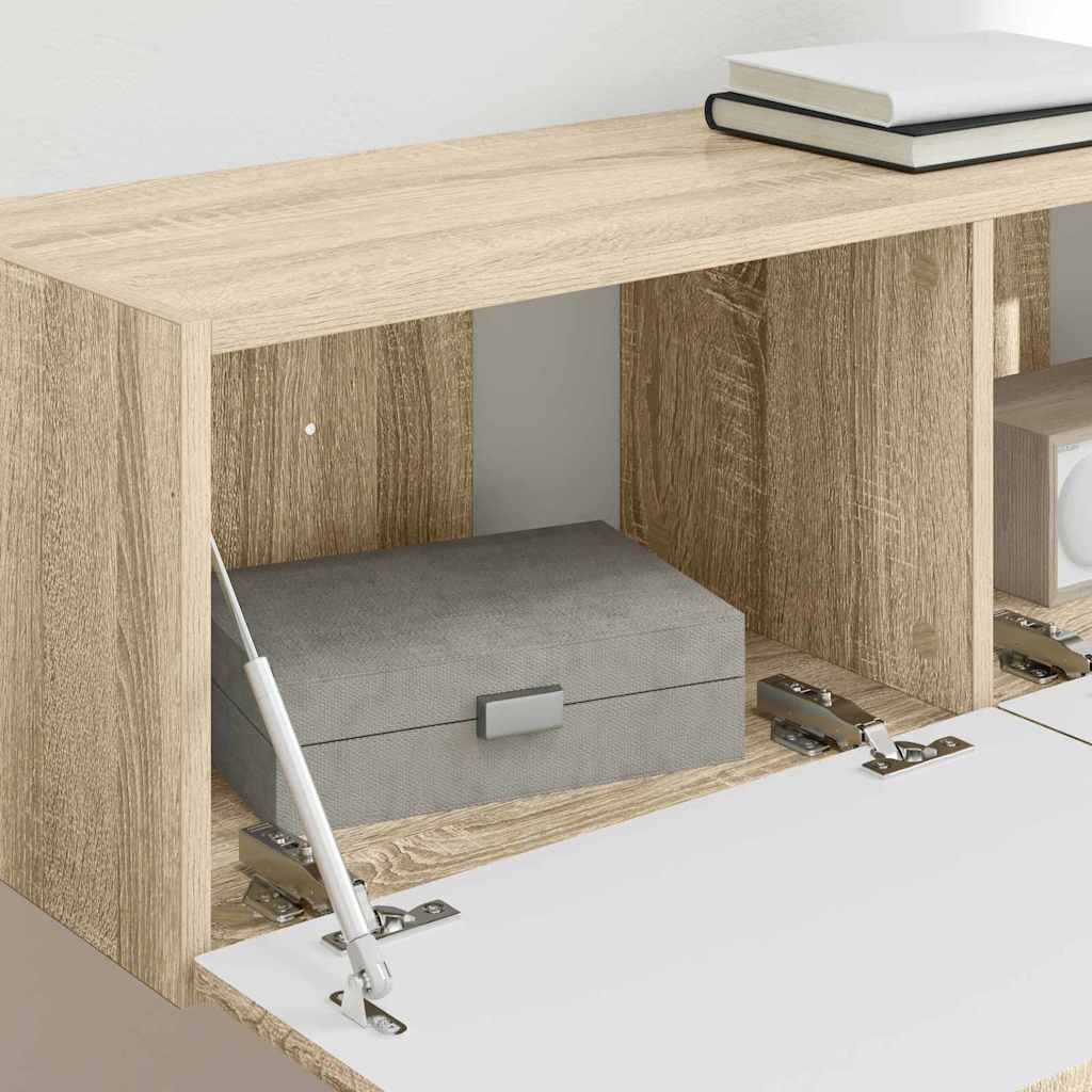 TV Wall Cabinet Sonoma 98 x 31 x 29.5 cm Engineered Wood
