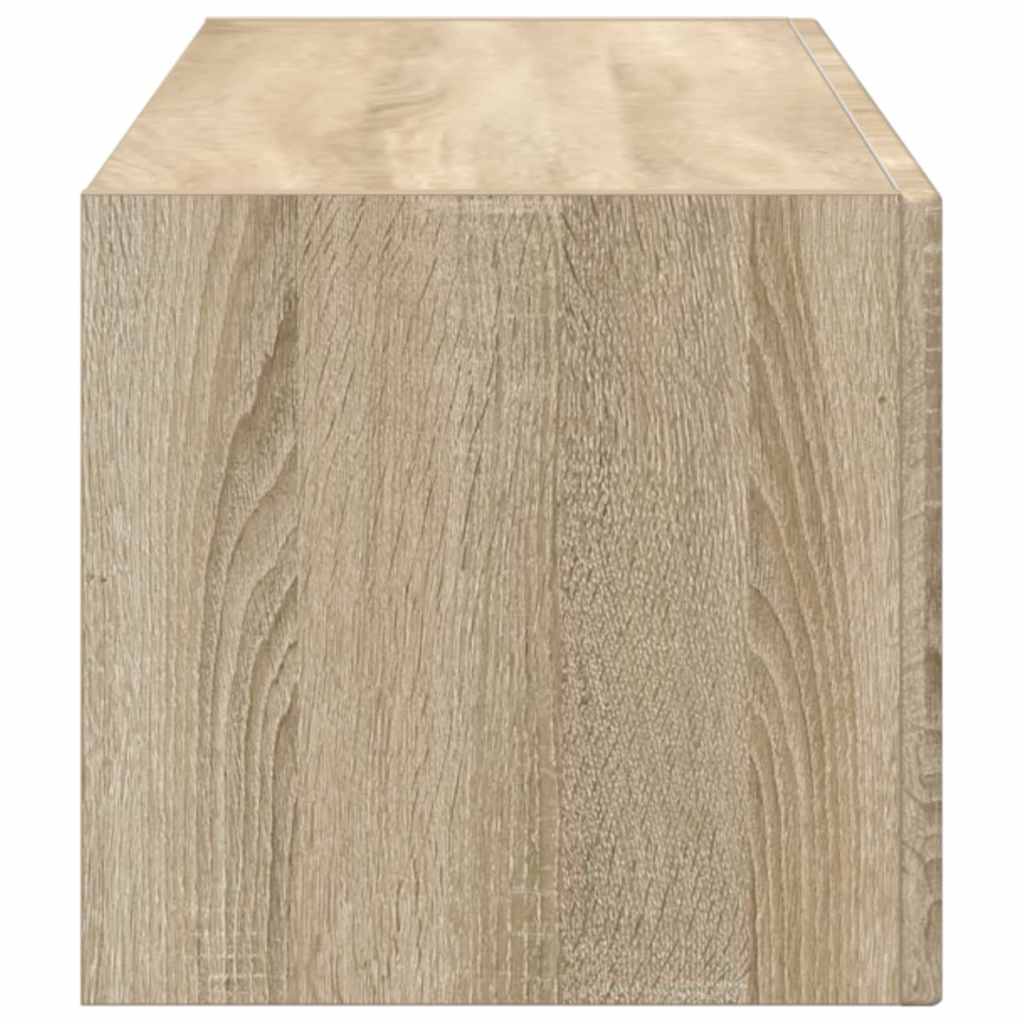 TV Wall Cabinet Sonoma 98 x 31 x 29.5 cm Engineered Wood