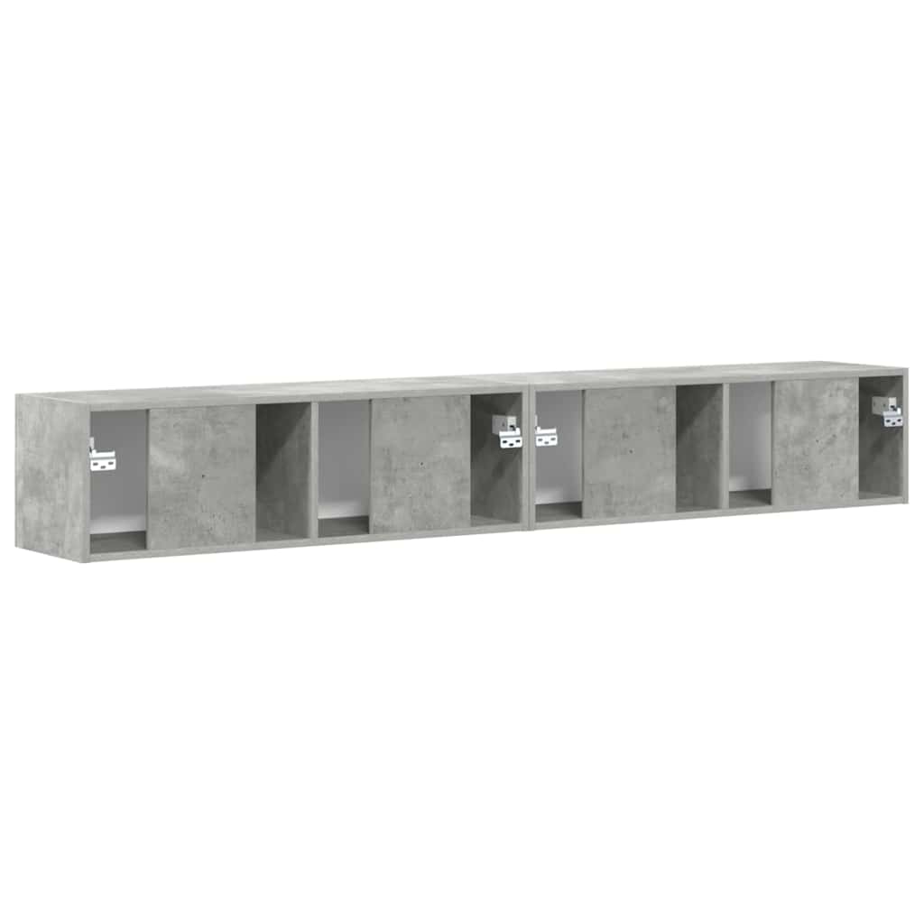 TV Wall Cabinet Wall-mounted 2 pcs Concerte 98 x 31 x 29.5 cm