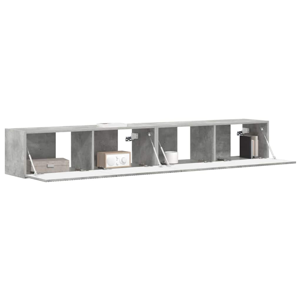 TV Wall Cabinet Wall-mounted 2 pcs Concerte 98 x 31 x 29.5 cm