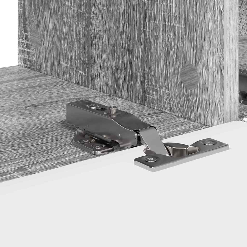 TV Wall Cabinet 98 x 31 x 29.5 cm Grey Sonoma Engineered Wood