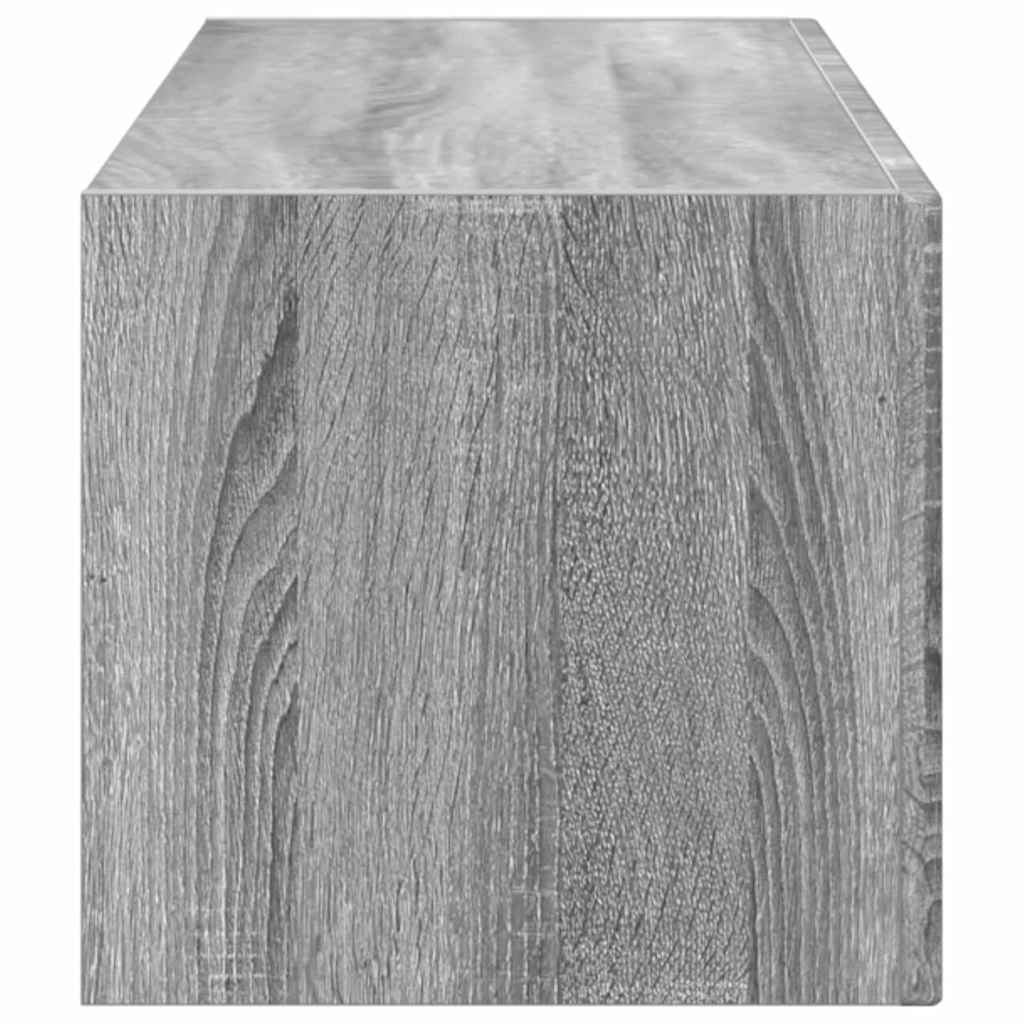 TV Wall Cabinet 98 x 31 x 29.5 cm Grey Sonoma Engineered Wood
