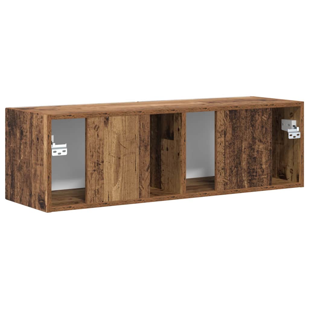 TV Wall Cabinet 98 x 31 x 29.5 cm Old Wood Engineered Wood