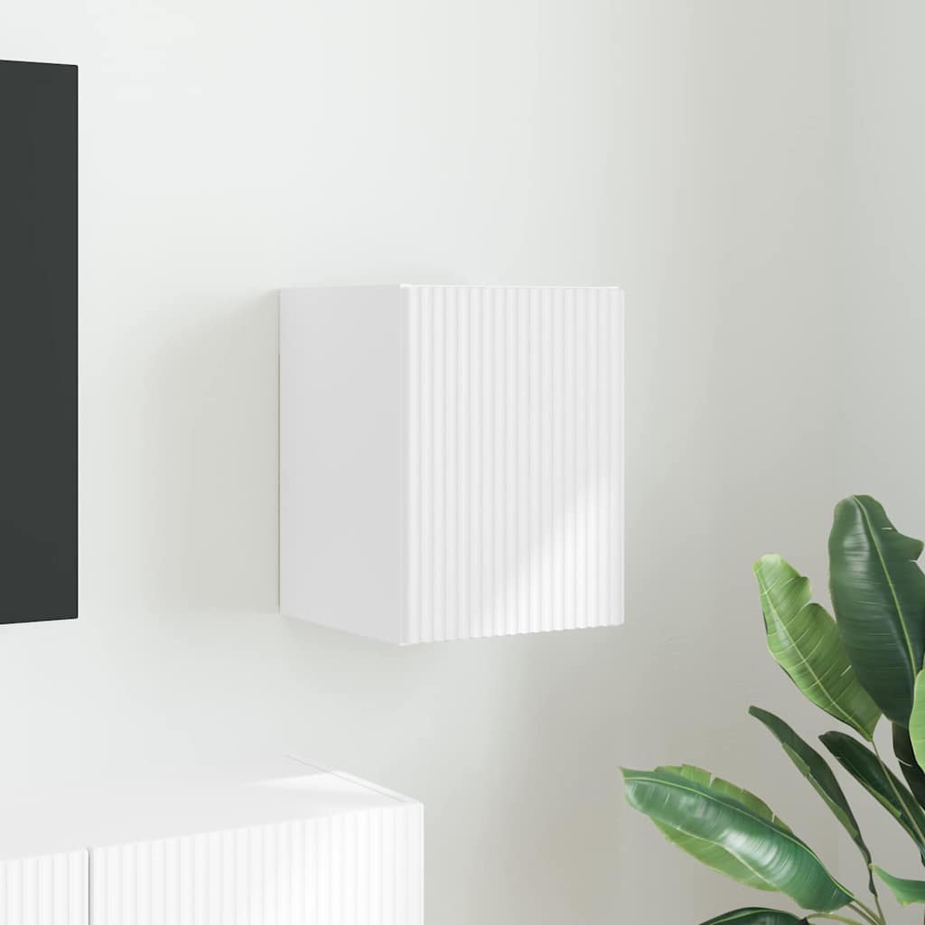 TV Wall Cabinet White 30 x 31 x 40 cm Engineered Wood