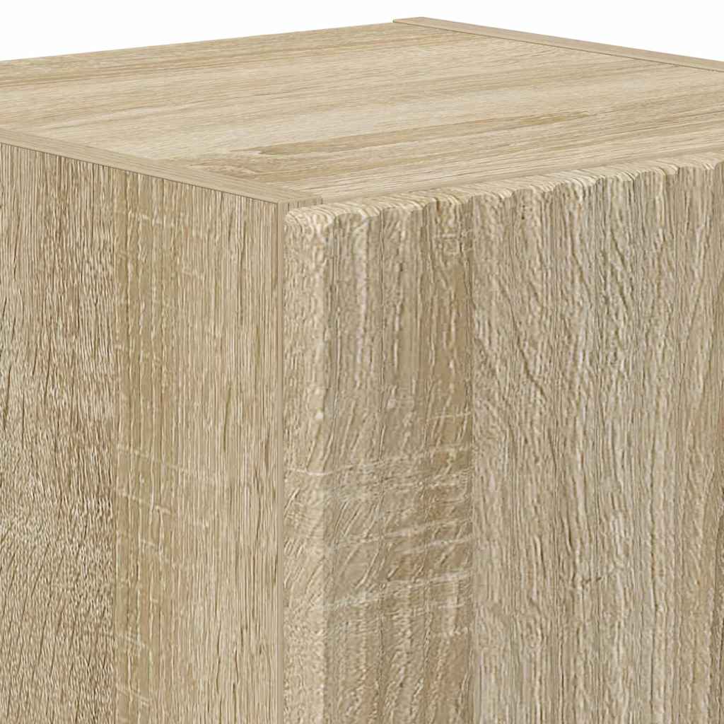 TV Wall Cabinet Sonoma 30 x 31 x 40 cm Engineered Wood