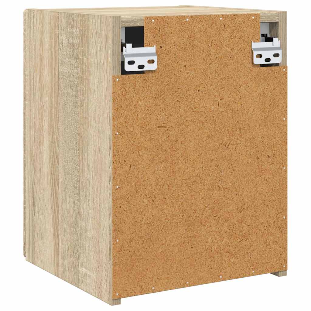 TV Wall Cabinet 2 pcs Sonoma 30 x 31 x 40 cm Engineered Wood