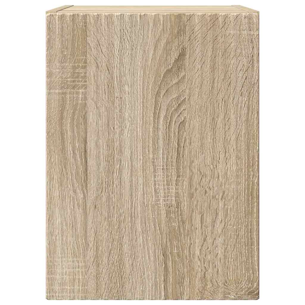TV Wall Cabinet 2 pcs Sonoma 30 x 31 x 40 cm Engineered Wood