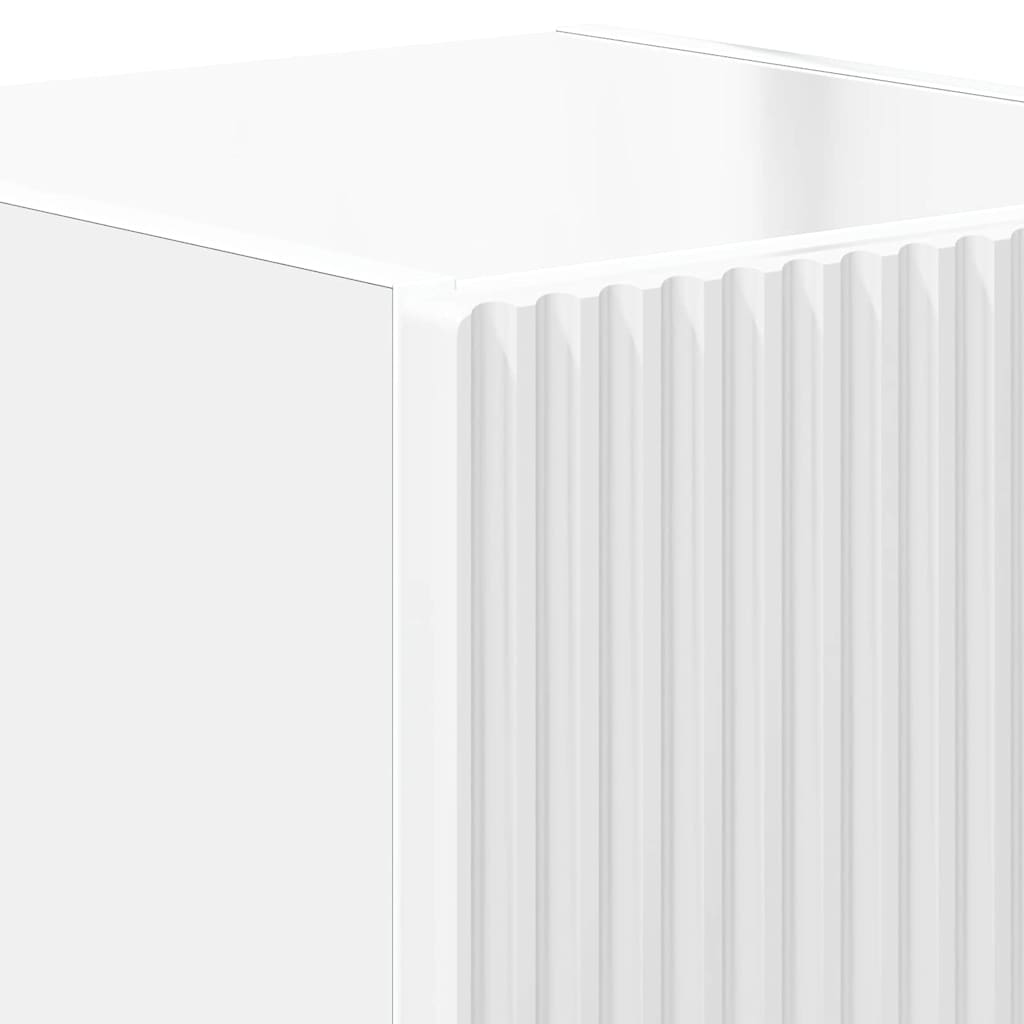 TV Wall Cabinet Wall-mounted 2 pcs Gloss White 30 x 31 x 40 cm