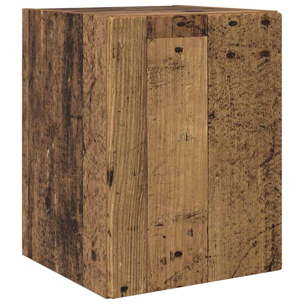TV Wall Cabinet Old Wood 30 x 31 x 40 cm Engineered Wood