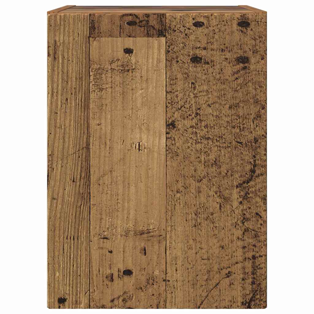 TV Wall Cabinet 2 pcs Old Wood Engineered Wood