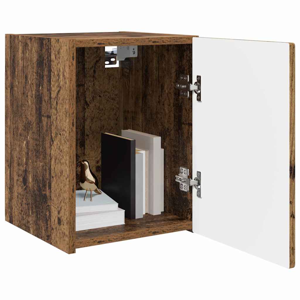 TV Wall Cabinet 2 pcs Old Wood 30 x 31 x 40 cm Engineered Wood