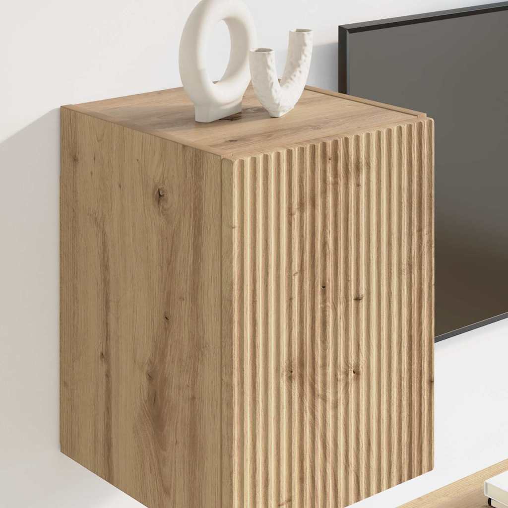 TV Wall Cabinet Artisian Oak 30 x 31 x 40 cm Engineered Wood