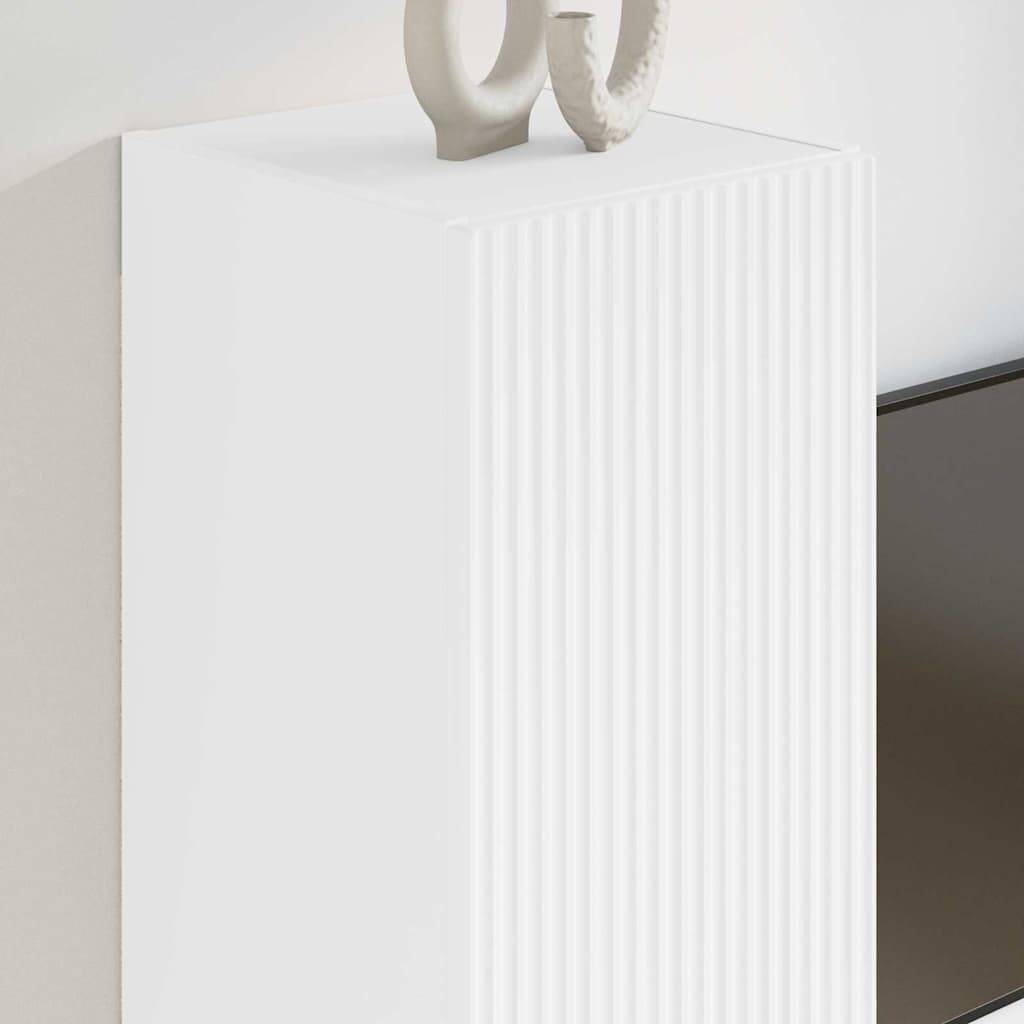 TV Wall Cabinet White 30 x 31 x 60 cm Engineered Wood