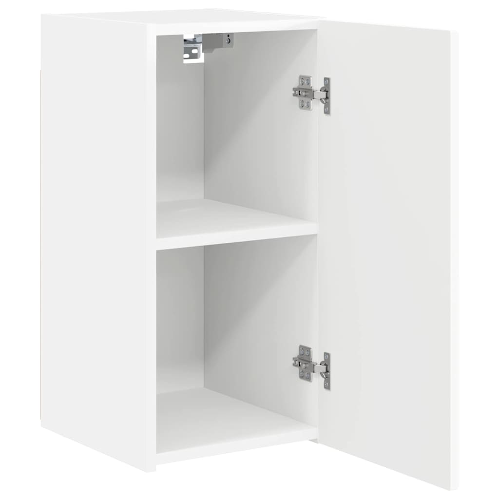 TV Wall Cabinet 2 pcs White 30 x 31 x 60 cm Engineered Wood