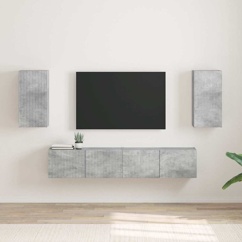 TV Wall Cabinet 2 pcs Concerte 30 x 31 x 60 cm Engineered Wood
