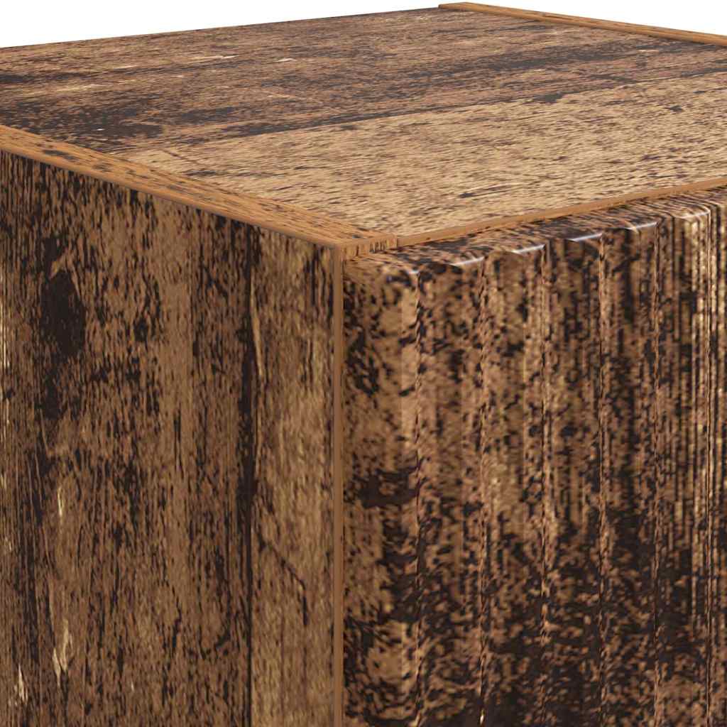 TV Wall Cabinet Old Wood 30 x 31 x 60 cm Engineered Wood