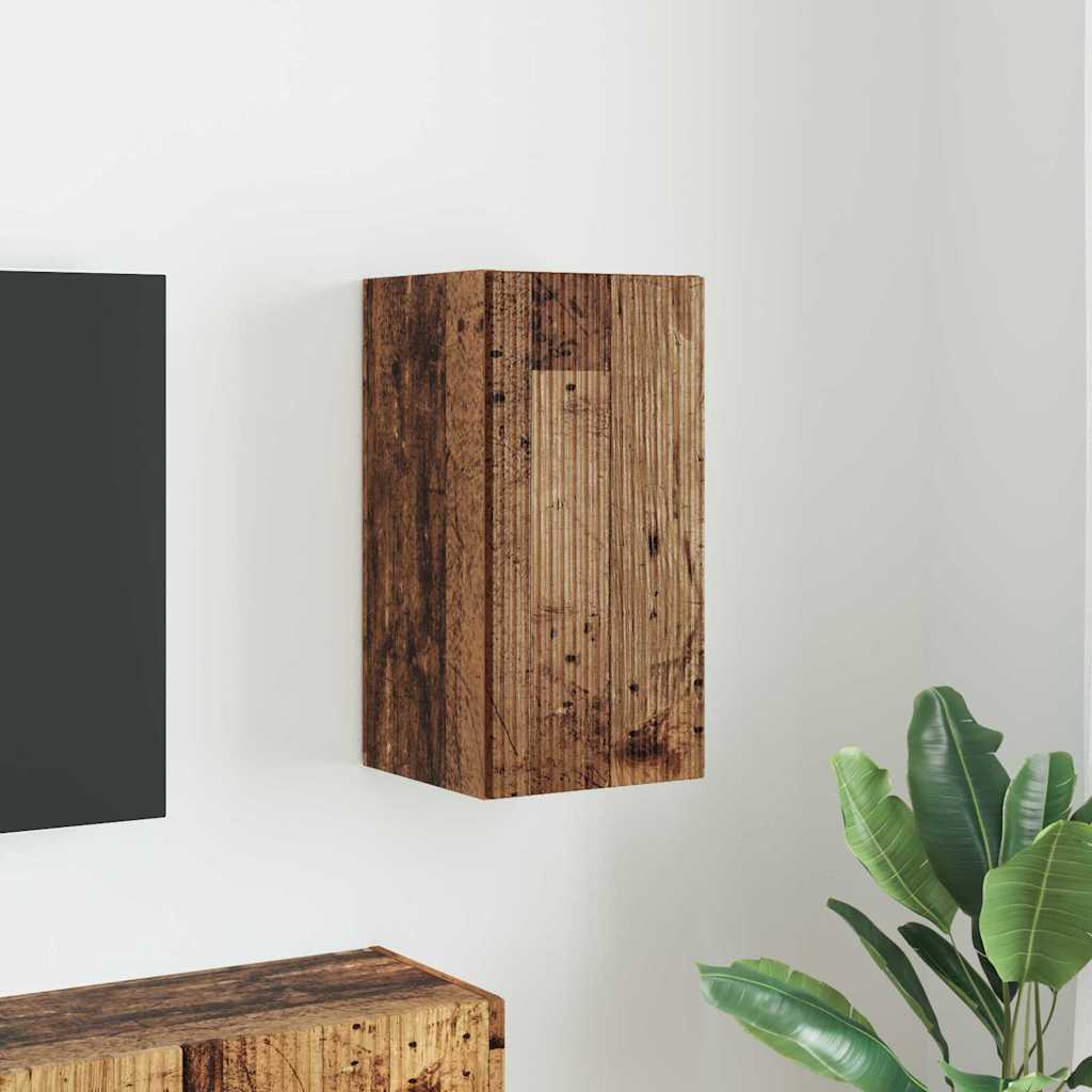 TV Wall Cabinet Old Wood 30 x 31 x 60 cm Engineered Wood