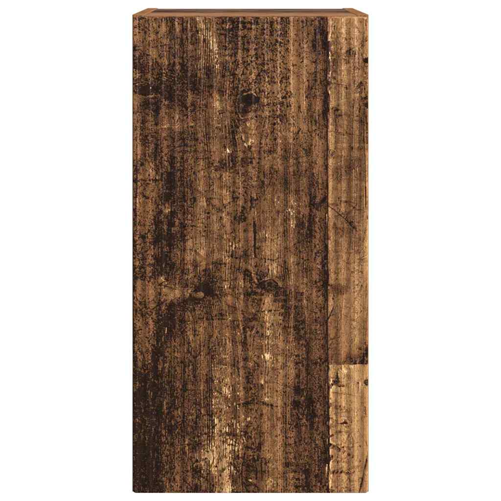 TV Wall Cabinet 2 pcs Old Wood 30 x 31 x 60 cm Engineered Wood