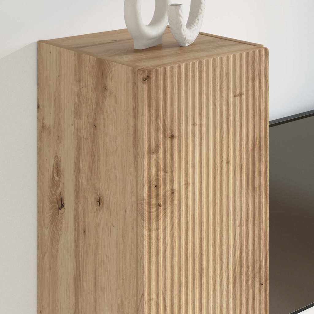 TV Wall Cabinet Artisian Oak 30 x 31 x 60 cm Engineered Wood