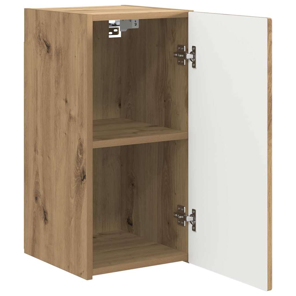 TV Wall Cabinet Wall-mounted 2 pcs Artisian Oak 30 x 31 x 60 cm
