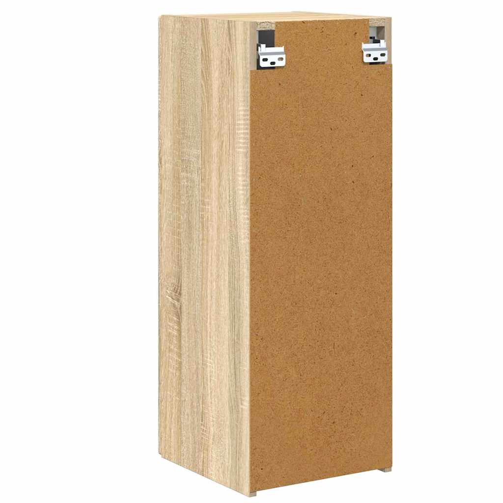 TV Wall Cabinet 2 pcs Sonoma 30 x 31 x 80 cm Engineered Wood