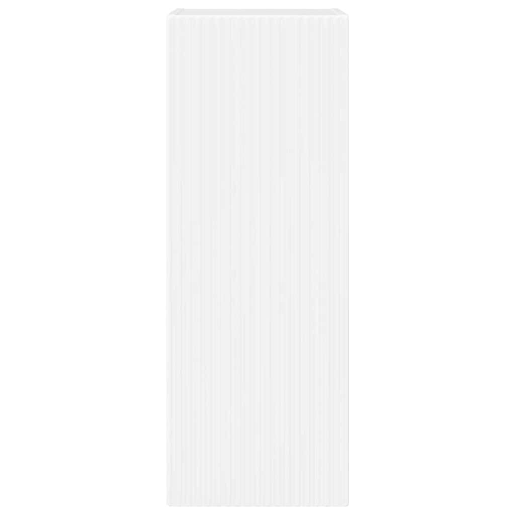 TV Wall Cabinet Wall-mounted 2 pcs Gloss White 30 x 31 x 80 cm