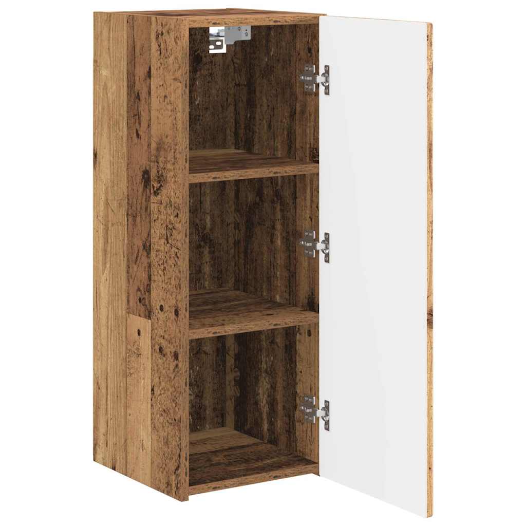 TV Wall Cabinet Old Wood 30 x 31 x 80 cm Engineered Wood