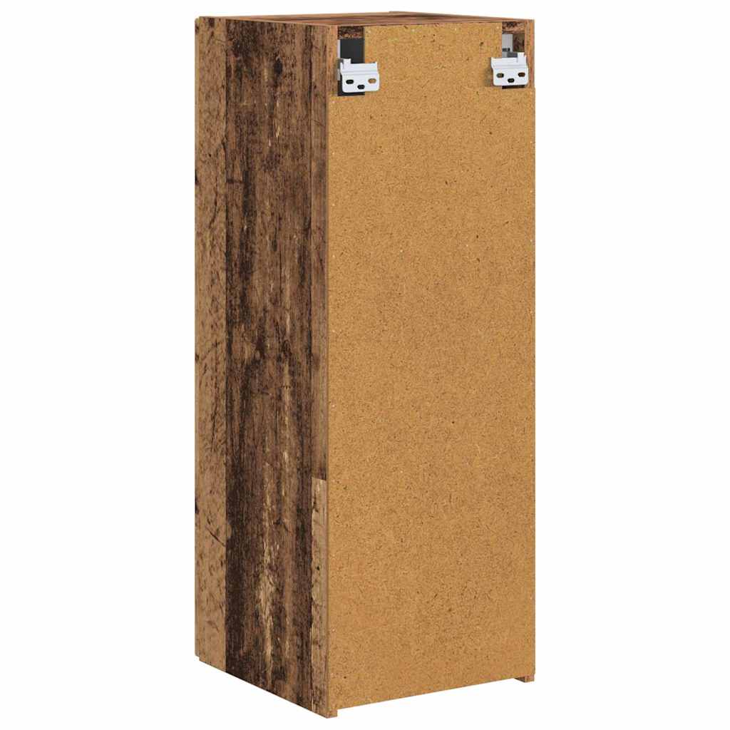 TV Wall Cabinet Old Wood 30 x 31 x 80 cm Engineered Wood