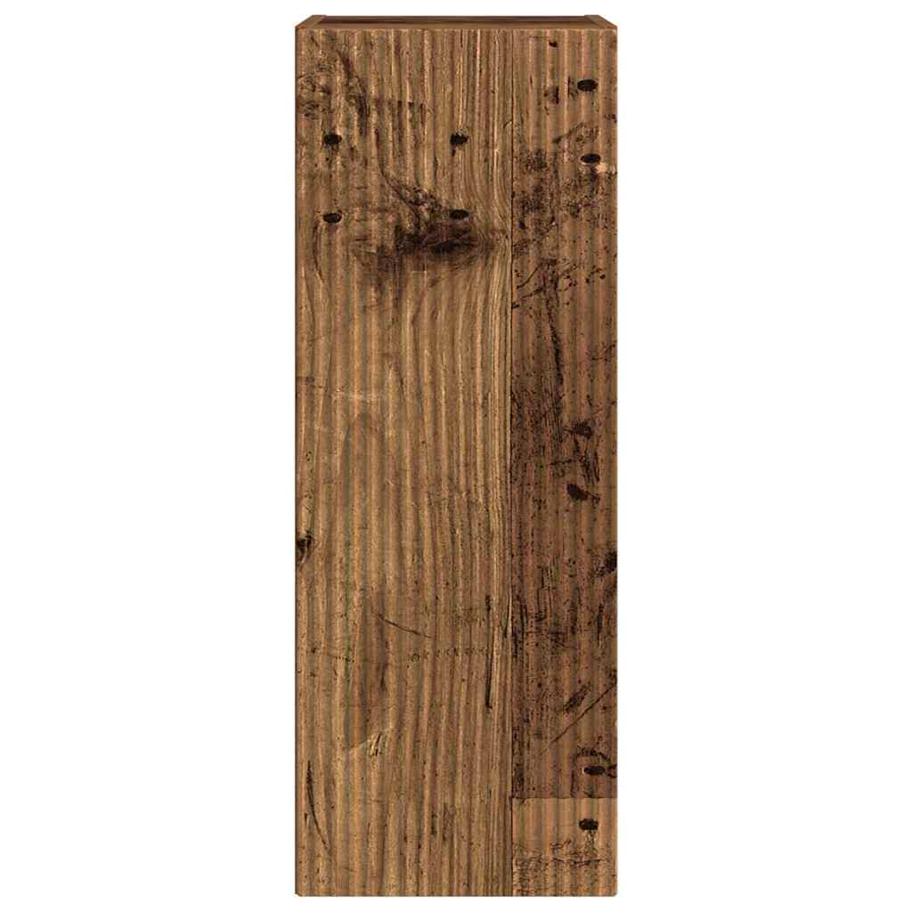 TV Wall Cabinet Old Wood 30 x 31 x 80 cm Engineered Wood