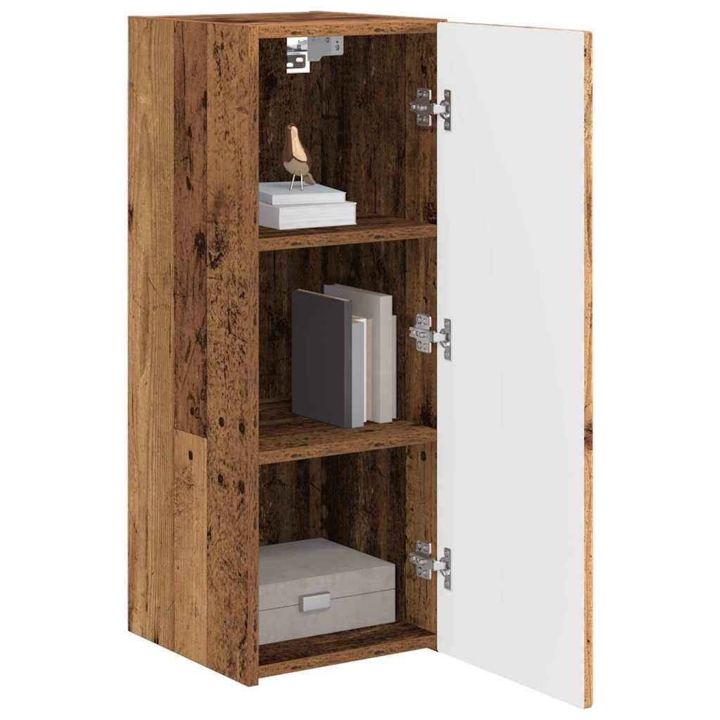 TV Wall Cabinet Old Wood 30 x 31 x 80 cm Engineered Wood