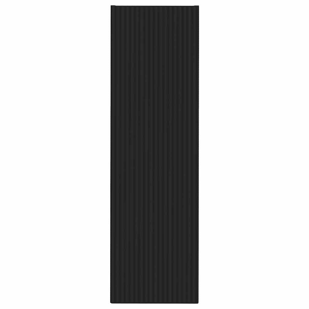 TV Wall Cabinet 2 pcs Black 30 x 31 x 100 cm Engineered Wood