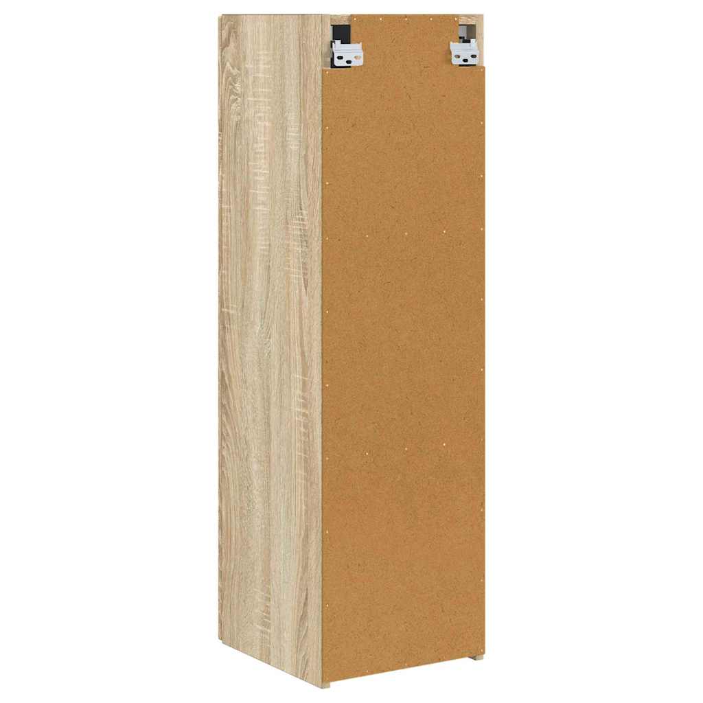 TV Wall Cabinet Sonoma 30 x 31 x 100 cm Engineered Wood